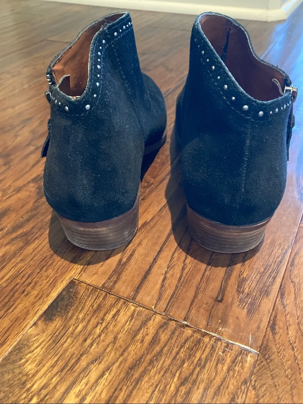 Lucky Brand black suede